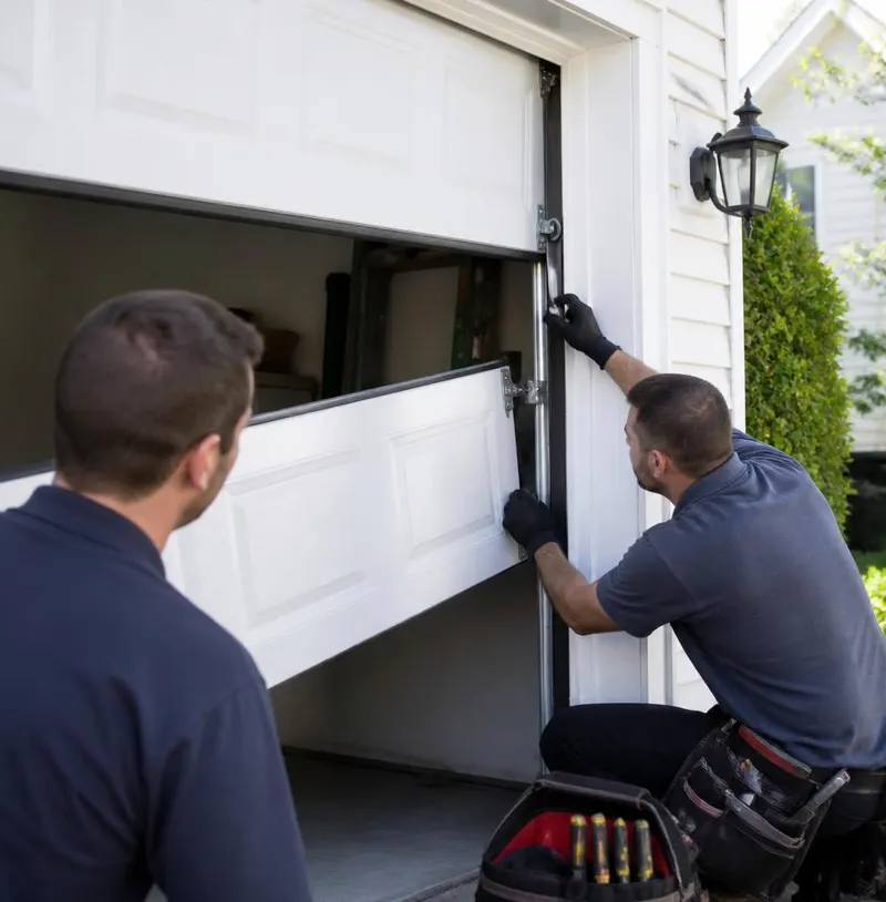 Garage Door Opener Installation in Placida